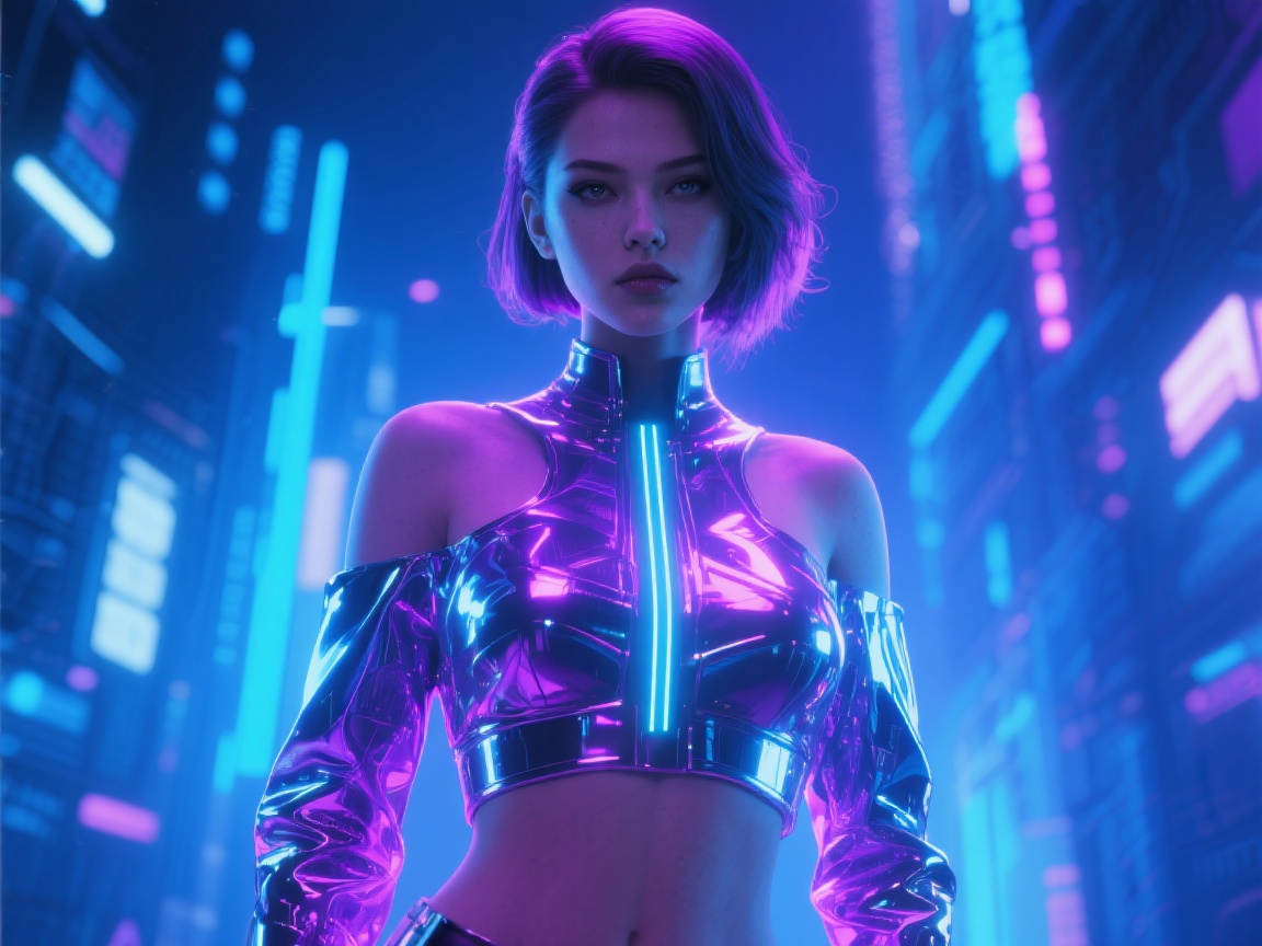 Virtual Human Girl 1-4
